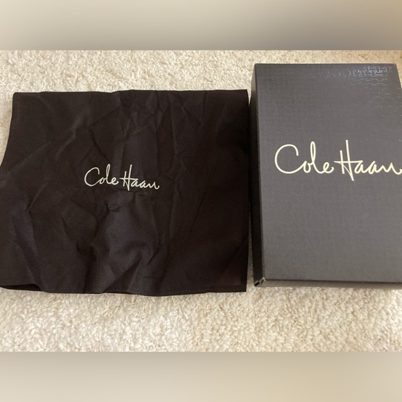 Cole Haan Dust Bag/Box Set EMPTY BOX Dark Brown - Picture 1 of 8